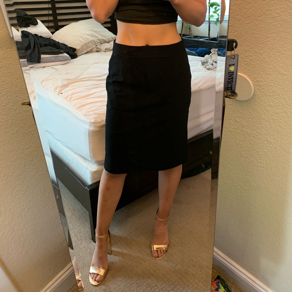 Eileen Fisher Black Skirt